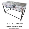 کانتر گرم برقی گازی آشپزخانه صنعتی